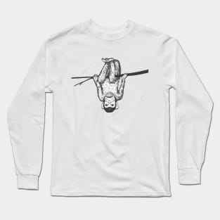 Chimp upside down Long Sleeve T-Shirt